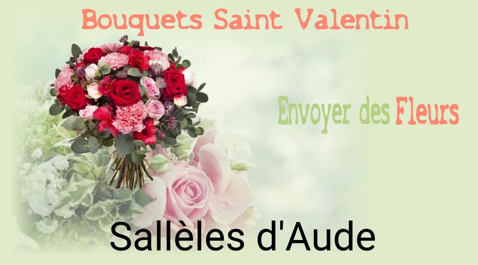 Roses de Saint-Valentin livrées à Sallèles-d'Aude